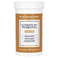 The Vitamin Shoppe, Ultimate 10+ Probiotics, 13 Billion CFU, 100 Vegetable Capsules