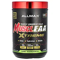 ALLMAX, MUSCLEAA™ XTREME, Lime Margarita, 1.17 lb (523 g)