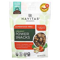 Navitas Organics, Organic Power Snacks, Superfood PB&J, 227 г (8 унций)