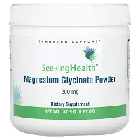 Seeking Health, Magnesium Glycinate Powder , 200 mg , 6.61 oz (187.5 g)