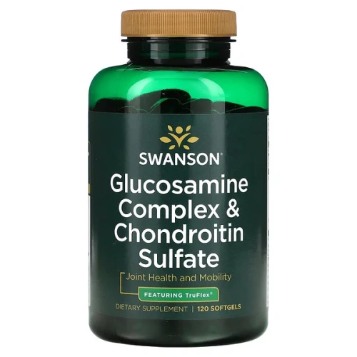 Swanson, Glucosamine Complex &amp; Chondroitin Sulfate, 120 Softgels