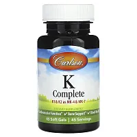 Carlson, K Complete, 45 Softgels