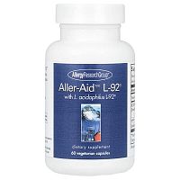 Allergy Research Group, Aller-Aid™ L-92® with L. Acidophilus L-92®, 60 Vegetarian Capsules