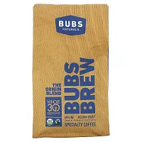 BUBS Naturals, Bubs Brew, The Origin Blend, Ground, Medium Roast, 12 oz (340 g)