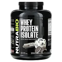 NutraBio, Whey Protein Isolate, Ice Cream Cookie Dream, 5 lb (2,268 g)