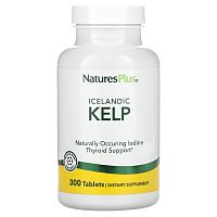 Nature's Plus, Icelandic Kelp, 300 таблеток