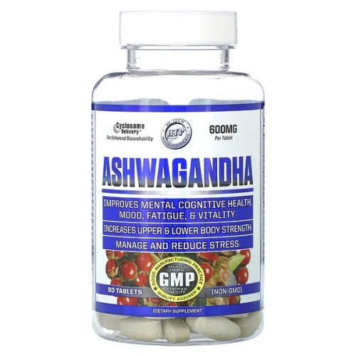 Hi Tech Pharmaceuticals, Ashwagandha, 600 mg, 90 Tablets