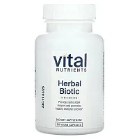 Vital Nutrients, Herbal Biotic, 60 Vegan Capsules