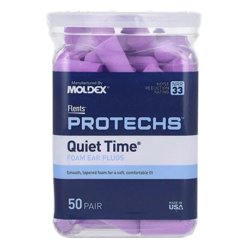 Flents, Protechs, Quiet Time, Foam Ear Plugs, 50 Pair