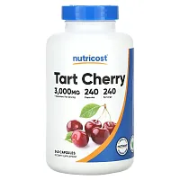 Nutricost, Tart Cherry, 3,000 mg, 240 Capsules