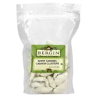 Bergin Fruit and Nut Company, White Caramel Cashew Clusters, 16 oz (454 g)