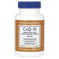 The Vitamin Shoppe, CoQ-10, 200 mg, 60 Capsules