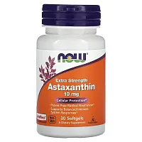 NOW Foods, Extra Strength Astaxanthin, 10 mg, 30 Softgels