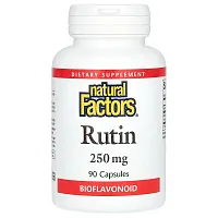 Natural Factors, Rutin, 250 mg, 90 Capsules