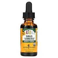 Herb Pharm, Kid&#x27;s Sinus Samurai, Alcohol Free, 1 fl oz (30 ml)