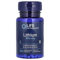 Life Extension, Lithium, 1,000 mcg, 100 Vegetarian Capsules