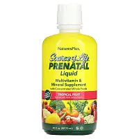 NaturesPlus, Source of Life, Prenatal Liquid, Tropical Fruit, 30 fl oz (887.10 ml)