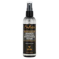 SheaMoisture, African Black Soap, очищающий тоник с бамбуковым углем и алоэ, 121 мл (4,1 жидк. Унции)