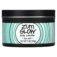 ZUM, Zum Glow, Soy Candle, Sea Salt, 7 oz (198 g)