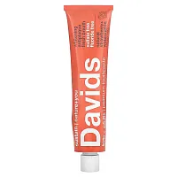 Davids Natural Toothpaste, Premium Toothpaste, Kids + Adults, Natural Strawberry + Watermelon, 5.25 oz (149 g)