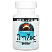 Source Naturals, OptiZinc, 120 Tablets