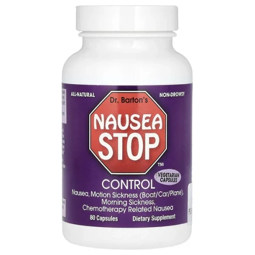 Dr. Barton&#x27;s, Nausea Stop Control, 80 Capsules