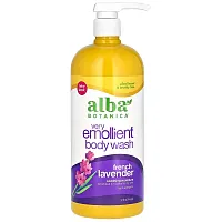 Alba Botanica, Very Emollient, Body Wash, French Lavender, 32 fl oz (946 ml)