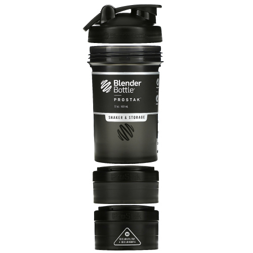 Blender Bottle, ProStak, черный, 651 мл (22 унции) фото 2