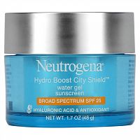 Neutrogena, Hydro Boost City Shield, солнцезащитное средство на гелевой основе, SPF 25, 48 г (1,7 унции)