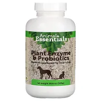 Animal Essentials, Plant Enzyme &amp; Probiotics for Dogs + Cats, 10.6 oz (300 g)