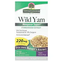 Nature&#x27;s Answer, Wild Yam, 220 mg , 60 Vegetarian Capsules