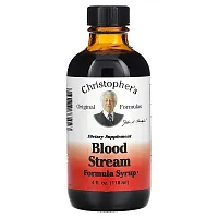 Christopher&#x27;s Original Formulas, Blood Stream Formula Syrup, 4 fl oz (118 ml)