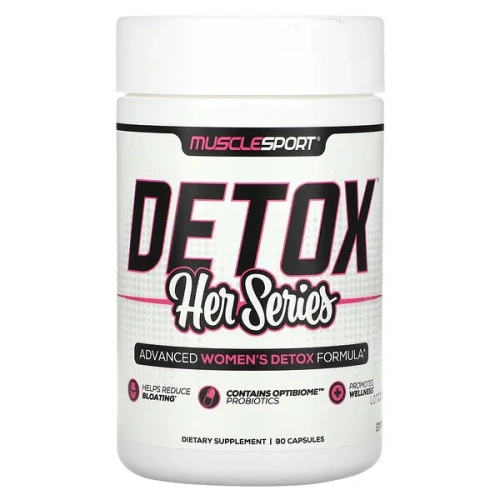 MuscleSport, Detox, Her Series, 90 Capsules