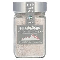 Himalania, Reduced Sodium Pink Salt Mix, Fine, 10 oz (283 g)