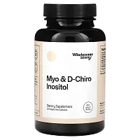 Wholesome Story, Myo &amp; D-Chiro Inositol, 120 Vegetarian Capsules