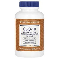 The Vitamin Shoppe, CoQ-10, 200 mg, 120 Capsules