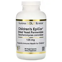 California Gold Nutrition, Children's Epicor, 125 мг, 360 растительных капсул