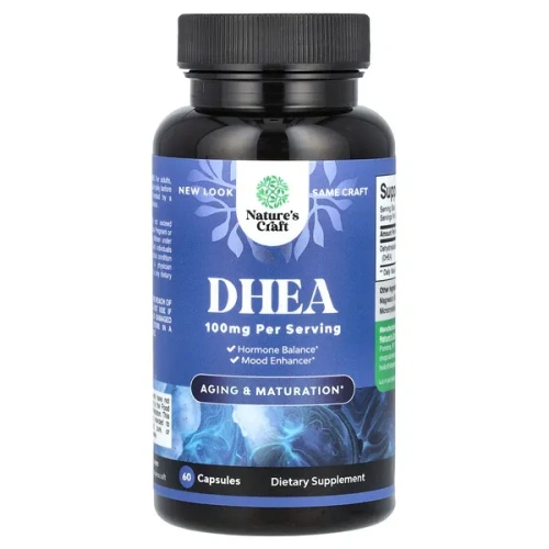 Nature&#x27;s Craft, DHEA, 100 mg, 60 Capsules