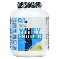 EVLution Nutrition, 100% Whey Protein, Vanilla Ice Cream, 5 lb (2.268 kg)