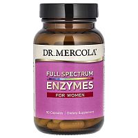 Dr. Mercola, Full Spectrum Enzymes for Women, 90 Capsules