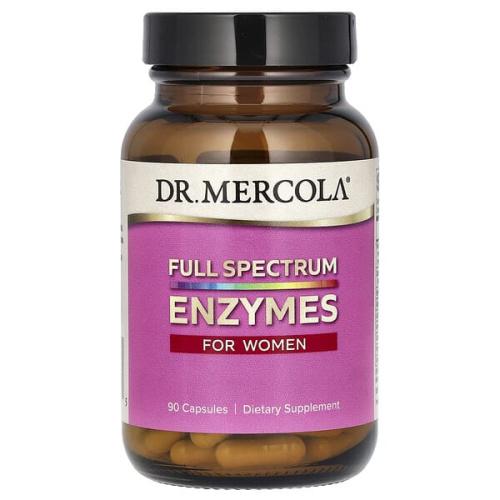 Dr. Mercola, Full Spectrum Enzymes for Women, 90 Capsules