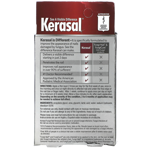 Kerasal, Fungal Nail Renewal, 0.33 fl oz (10 ml) фото 2