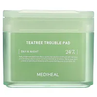 MEDIHEAL, Tea Tree Trouble Pad, 100 Pads, 5.74 fl oz (170 ml)