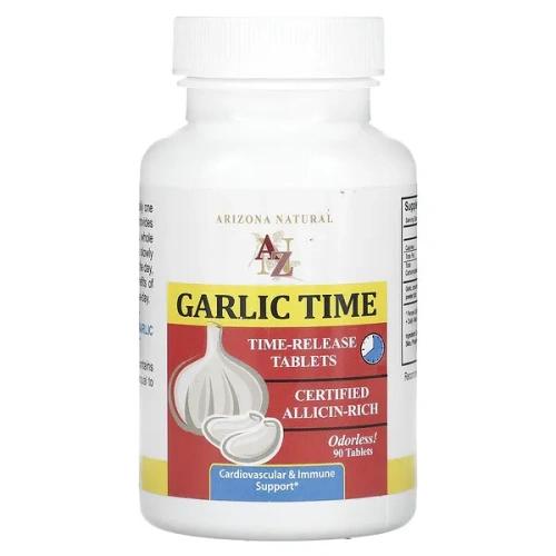 Arizona Natural, Garlic Time, 90 Tablets