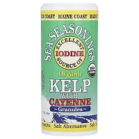 Maine Coast Sea Vegetables, Sea Seasonings, Organic Kelp With Cayenne Granules, 1.5 oz (43 g)