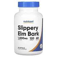 Nutricost, Slippery Elm Bark, 1,000 mg, 120 Capsules (500 mg per Capsule)