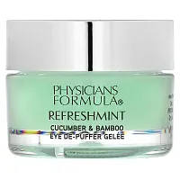 Physicians Formula, Refreshmint, Cucumber &amp; Bamboo Eye De-Puffer Gelee, Refresh, 0.45 oz (12.8 g)