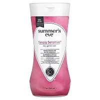 Summer&#x27;s Eve, Daily Gentle Wash, Simply Sensitive, 9 fl oz (266 ml)