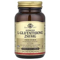 Solgar, Reduced L-Glutathione, 250 mg, 60 Vegetable Capsules