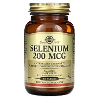 Solgar, Selenium, 200 mcg, 100 Tablets